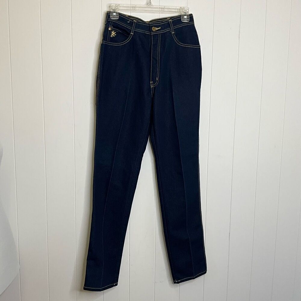 Vintage Braxton Women’s Size 10 Blue Denim Stretch Jeans 31” Inseam - Picture 2 of 12